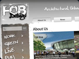 Fob Architects Website Design fob architects website design