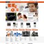tangerine ecommerce design for male grooming website