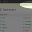 wordpress dashboard please update now